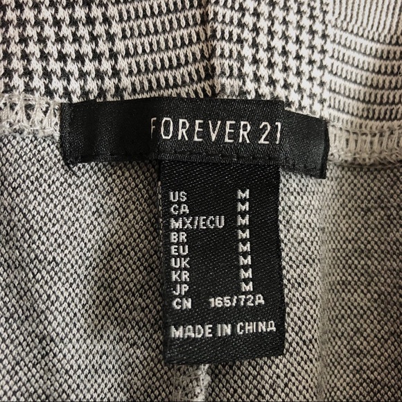 Size M, Forever 21, Plaid Pants - Picture 5 of 5